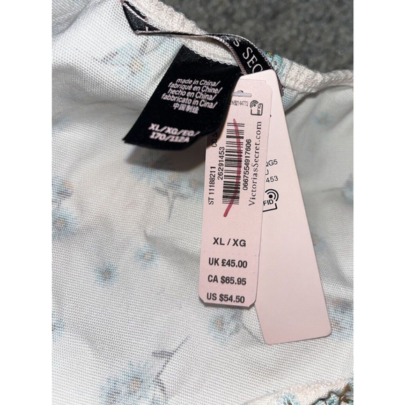 Victoria’s Secret Bustier Tank Top Zipper Corset Daisy Floral Patten Size XL NWT - Picture 6 of 8